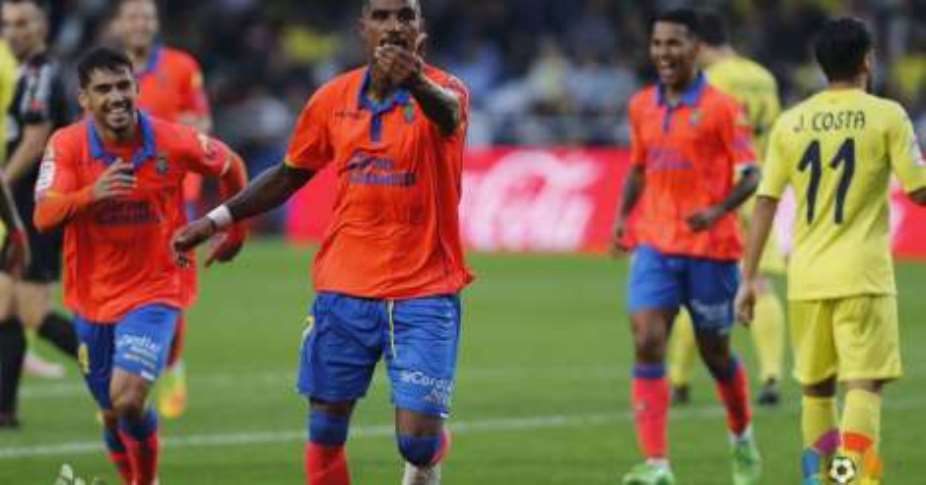 Kevin-Prince Boateng: Las Palmas midfielder scores wonderful 'bicycle kick' goal