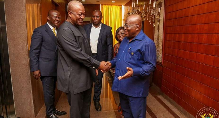 The Septuagenarian Akufo-Addo Shows The Middle-Aged Mahama The Pathway To Easy Street