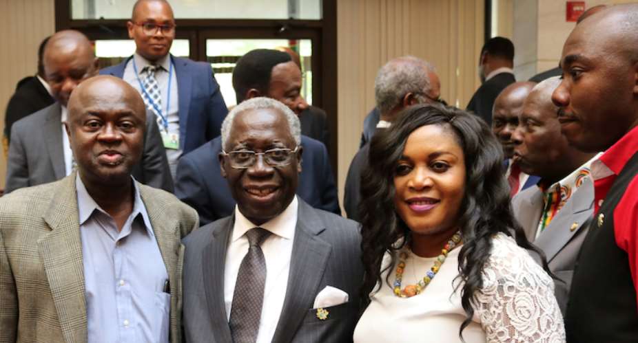 Osafo-Maafo Hails Ghana Economy AtGhana Embassy Luncheon In DC