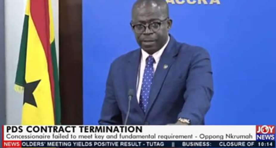 William Owuraku Aidoo is the Deputy Minister of Energy in charge of Power. He is also the NPP MP for Afigya Kwabre South