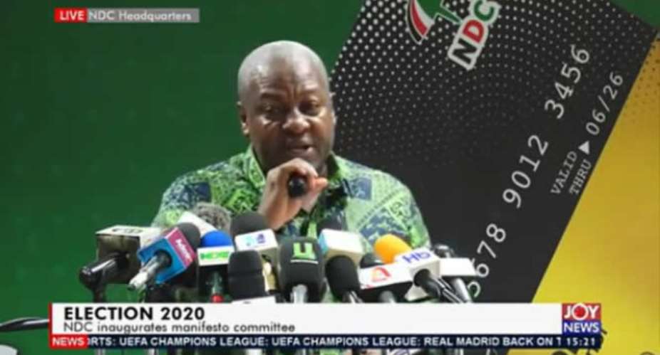 Former President John Dramani Mahama