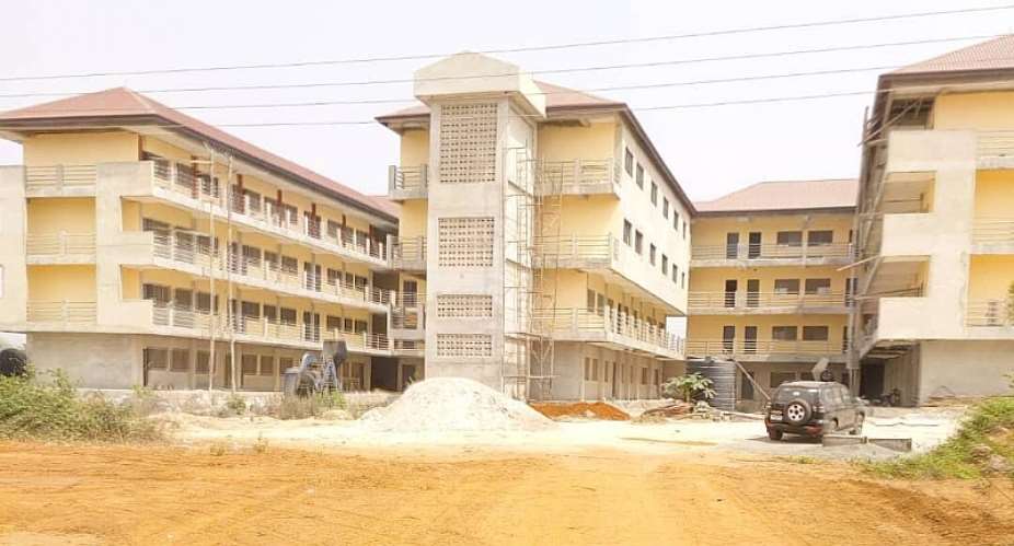 Aflao E-block was 23 complete when NPP took over, its now 96 — MP