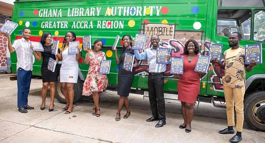 Ghana Library Authority takes delivery of Children's Encyclopaedias from Britannica