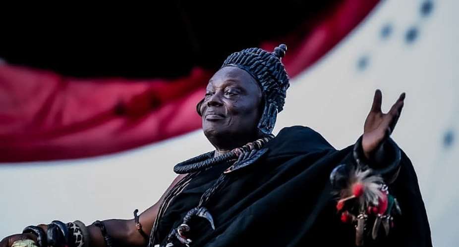 Oscar Kesse enstooled as Denkyira King with stool name Odeefuo Boa Amponsem IV