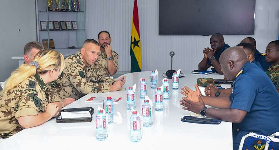 Ghana Air Force collaborates with German forces to strengthen training and capacity building