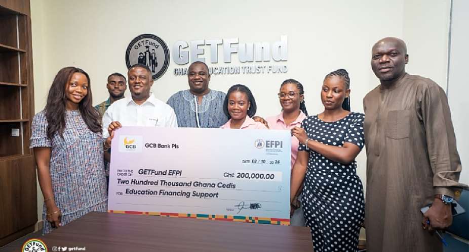 GCB Bank donates GH¢200,000 to GETFund to support education