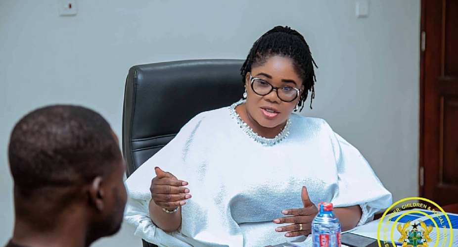 Gender Minister Agnes Naa Momo Lartey
