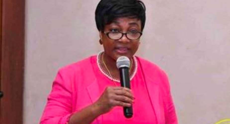 Former Gender Minister Otiko Afisa Djaba