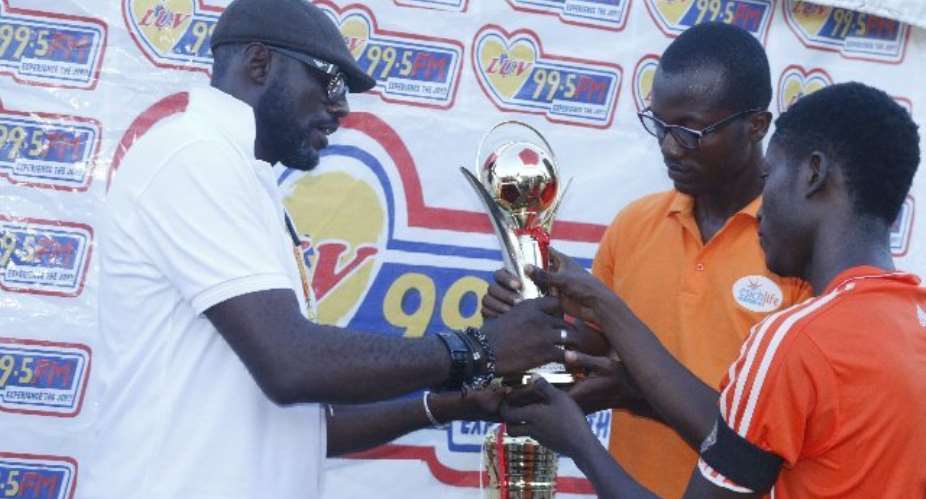 Global Investment Bank wins maiden Luv FM Inter-Bank  Games