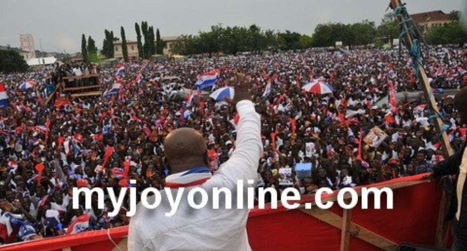 Nana Akufo-Addo takes campaign tour to Volta Region