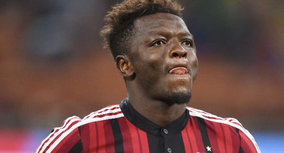 Sulley Muntari watched former side AC Milan beat Juventus at the San Siro on Saturday in Serie A