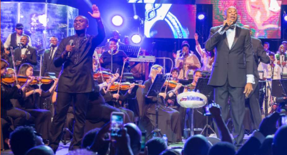 Joe Mettle Performs With Donnie McClurkin At Gospel Goes Classical Live Recording