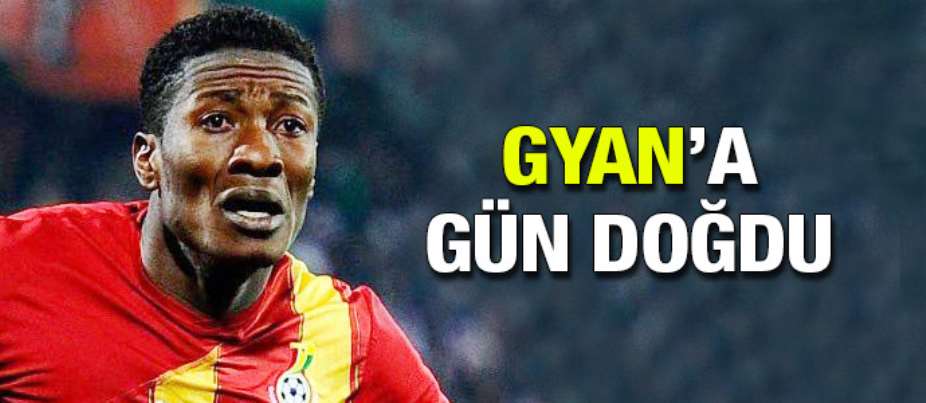 Asamoah Gyan Set To Return Against Yeil Bursa