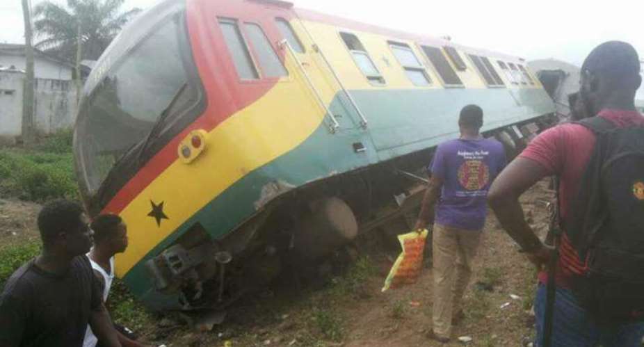 Ghana Sets Up Committee To Probe Monday's Train Derailment