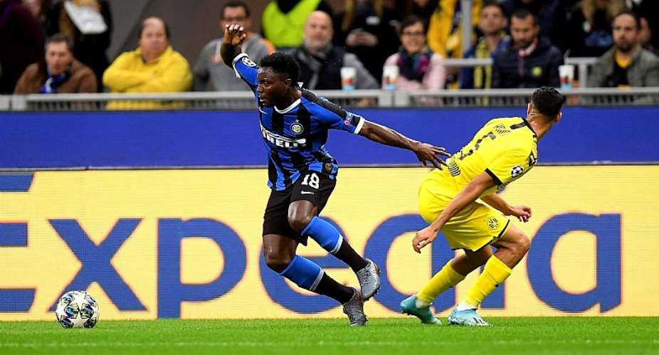 UCL: Kwadwo Asamoah Features In Inter Milan Over Borussia Dortmund