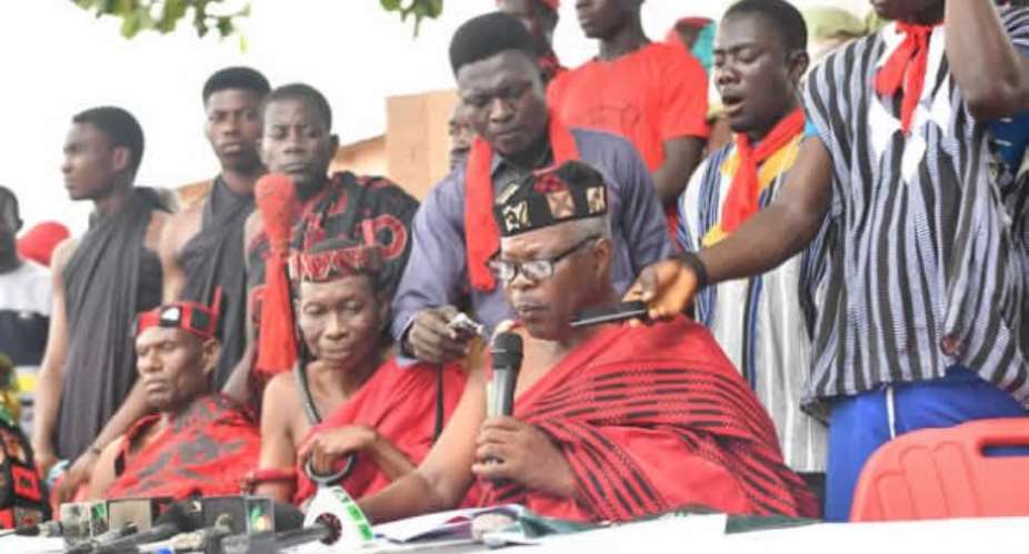 Manya Krobo Paramount Chief Is Power Abuser — Divisional Chiefs