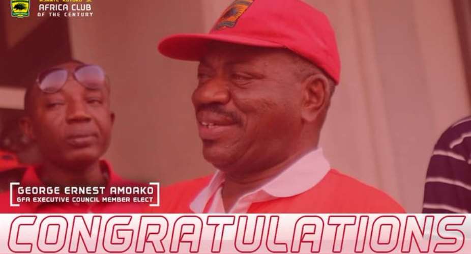 Kotoko Congratulates George Amoako After Earning Slot On GFA Exco