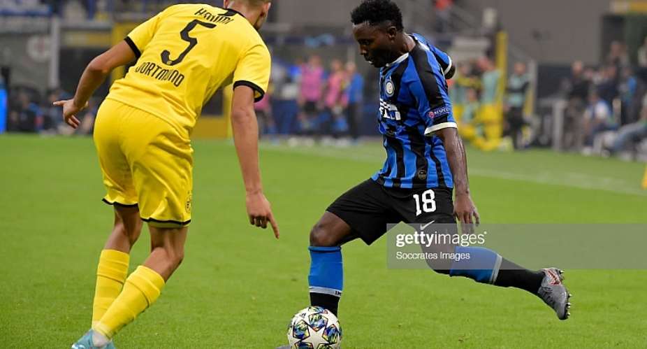 Kwadwo Asamoah Features As Inter Milan Defeat Dortmund At San Siro