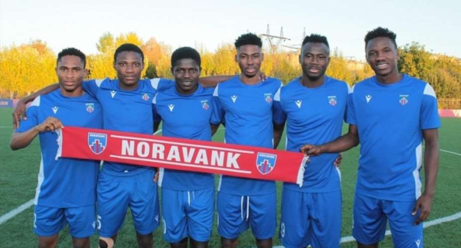 Six Cheetah FC Players Joins Armenian Side Novarank Sporting Club On A Year Loan Deal