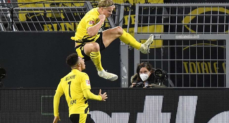 Bungesliga: Erling Haaland Scores As Borussia Dortmund Hit Three To Down Schalke