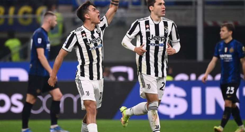 Serie A: Dybala grabs point for Juventus with late penalty against Inter