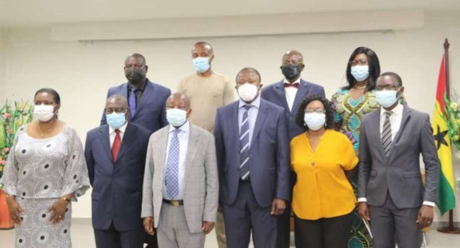 MOH inaugurates governing board of Korle-Bu Teaching Hospital