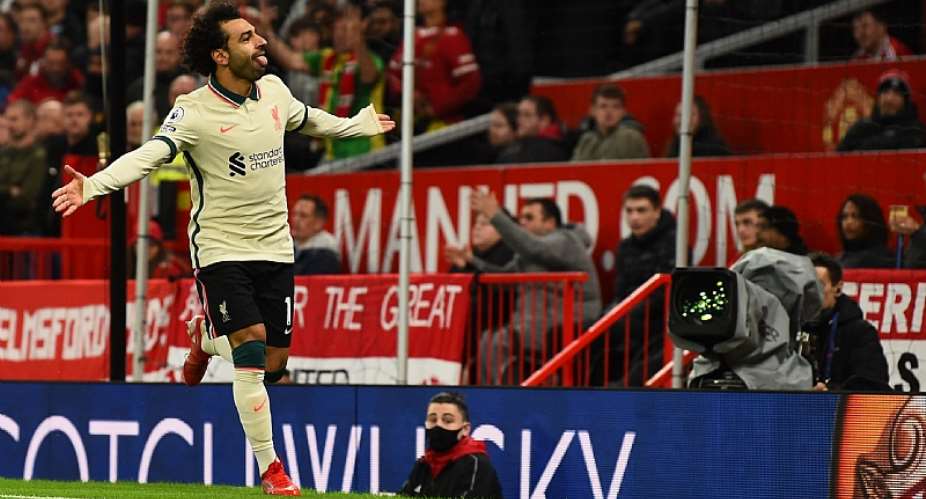 Mo Salahs hat-trick sees Liverpool dismantle poor Manchester Utd at Old Trafford