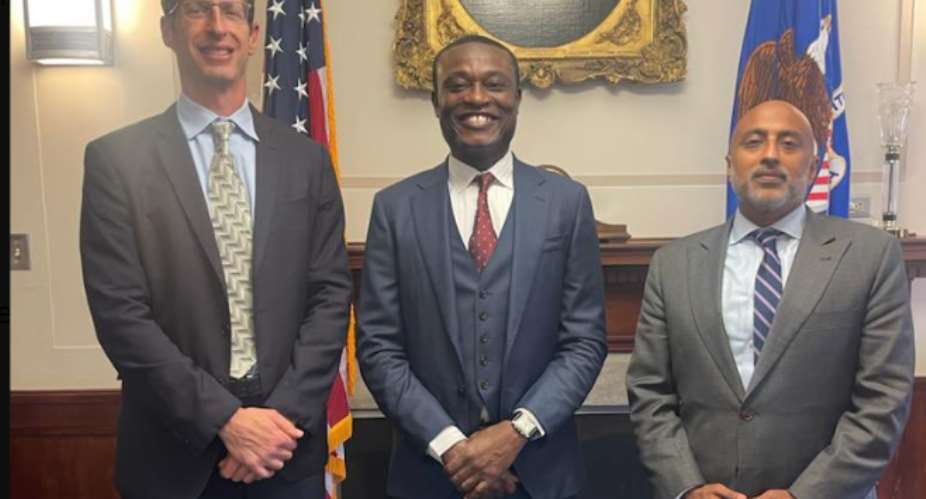 Kissi Agyebeng meets FBI officials in Washington to gain insights