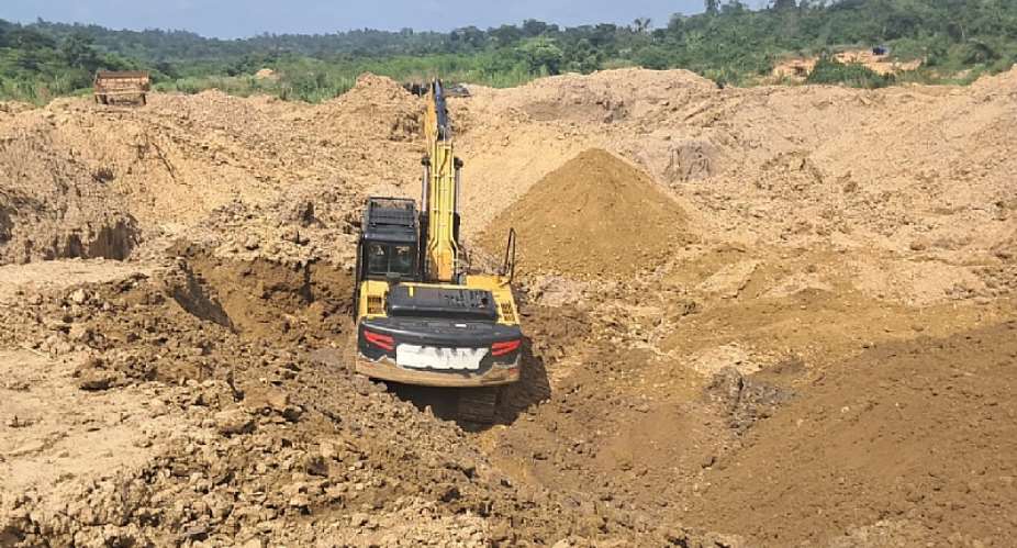 Eight illegal miners arrested for destroyingKonkoma Basic School land