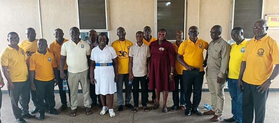 E.P. Church Mens Fellowship supports male surgical ward of Ho Teaching Hospital