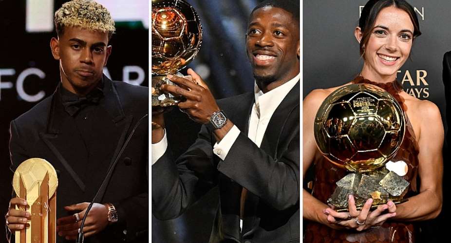 Getty ImagesImage caption: The 2026 Ballon Dor ceremony will hand out 13 trophies to athletes and coaches across both the mens and womens game