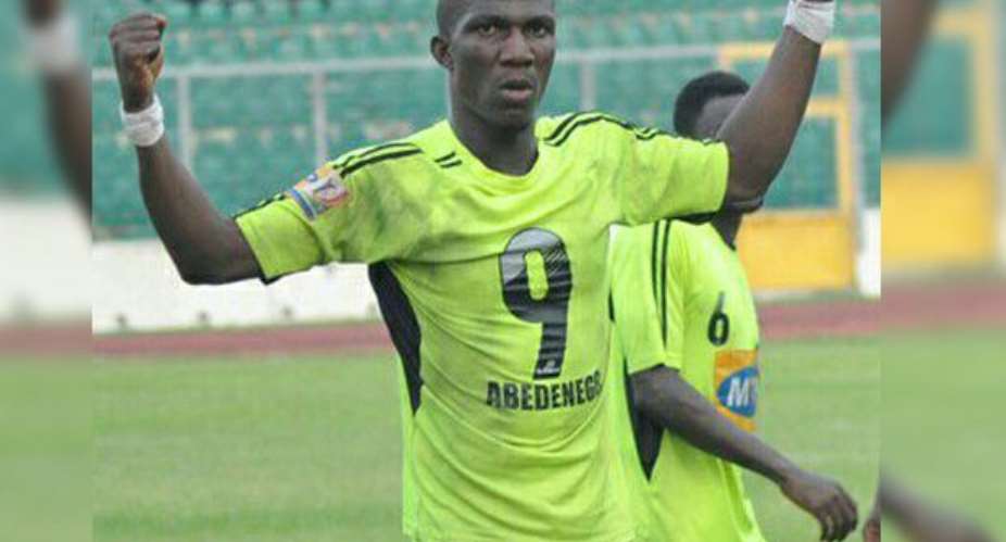 Bechem United forward Abednego Tetteh denies Hearts and Kotoko links