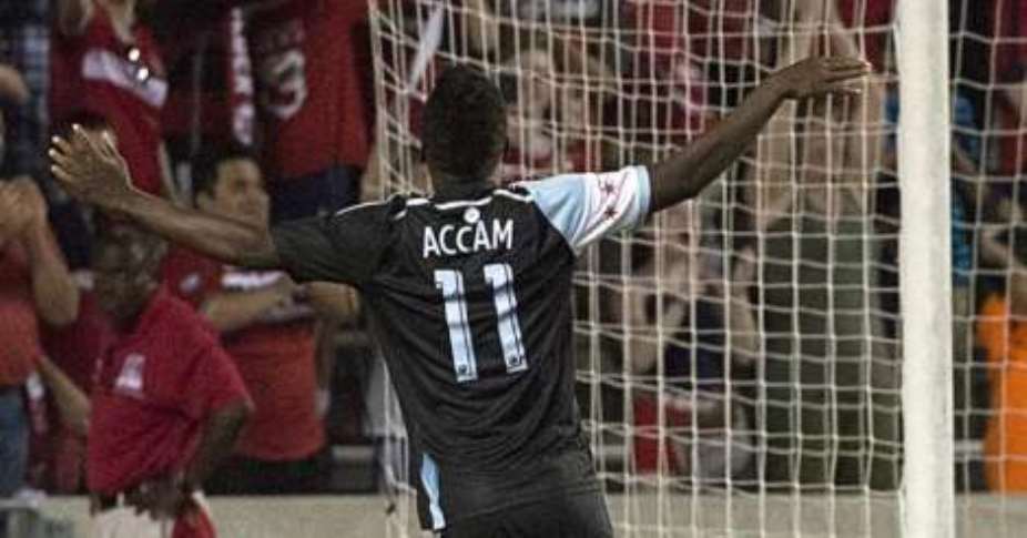 David Accam: Ghanaian striker wins Chicago Fires Best Player cum Top scorers awards