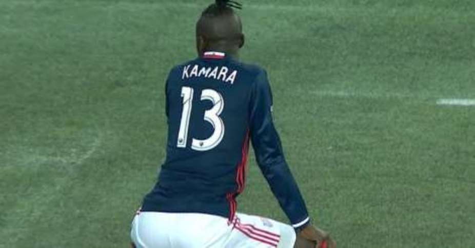 Kei Kamara: Sierra Leone international gets yellow card for twerking