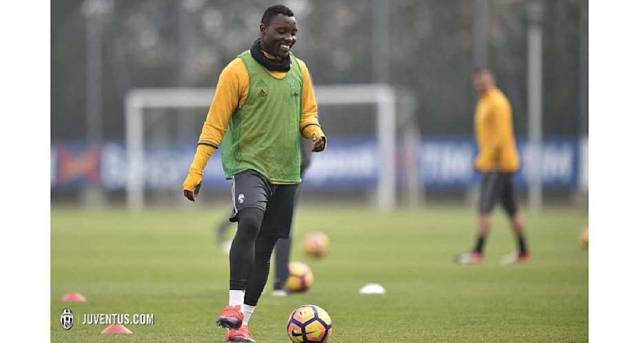 Kwadwo Asamoah could make comback against Sampdoria in Serie A on Wednesday