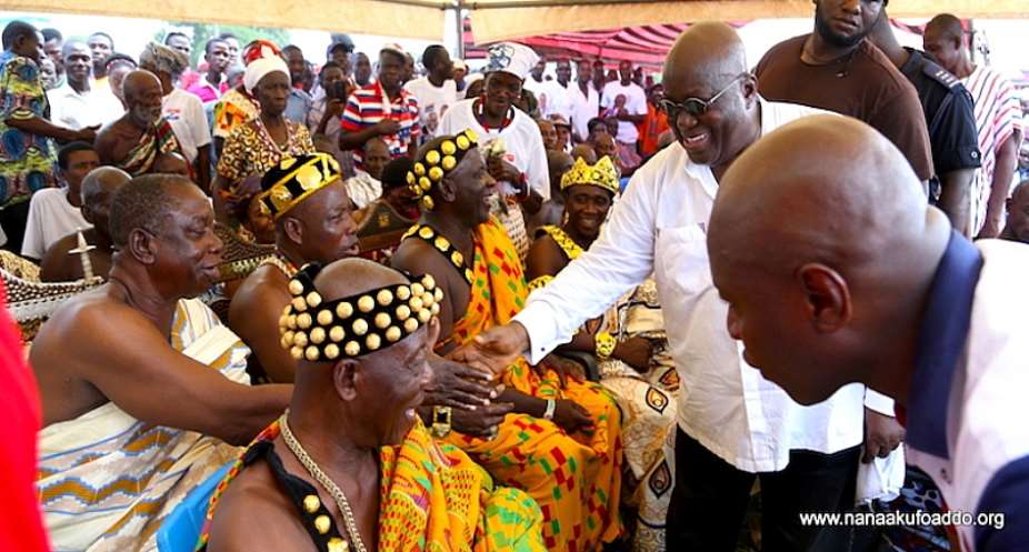 We Support You Fully – Dambai Chiefs To Akufo-Addo