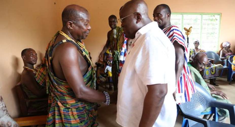 Akufo-Addo courts VR voters: 'It's time to change Mahama'