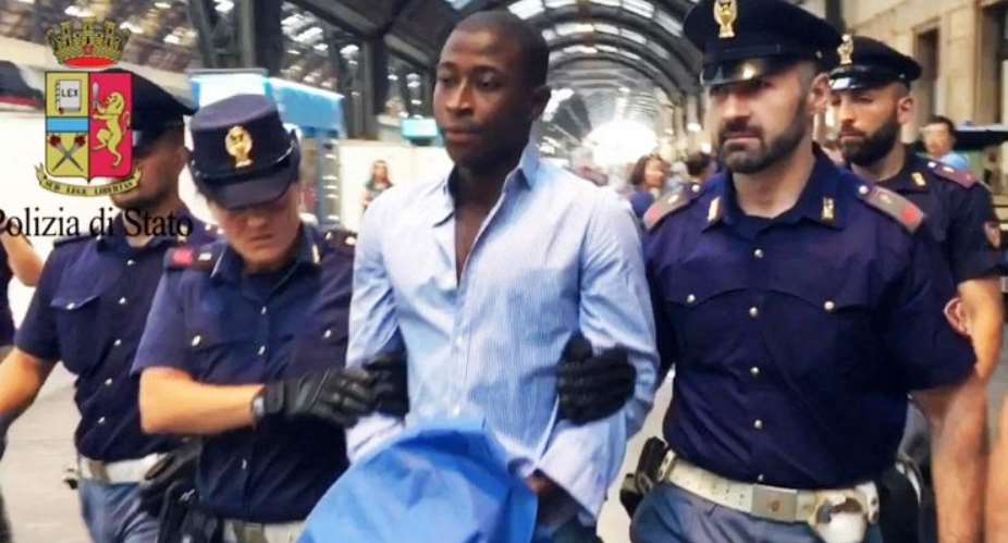 Ghanaian Footballer Who Murdered His Mother And Sister In Italy Released From Prison