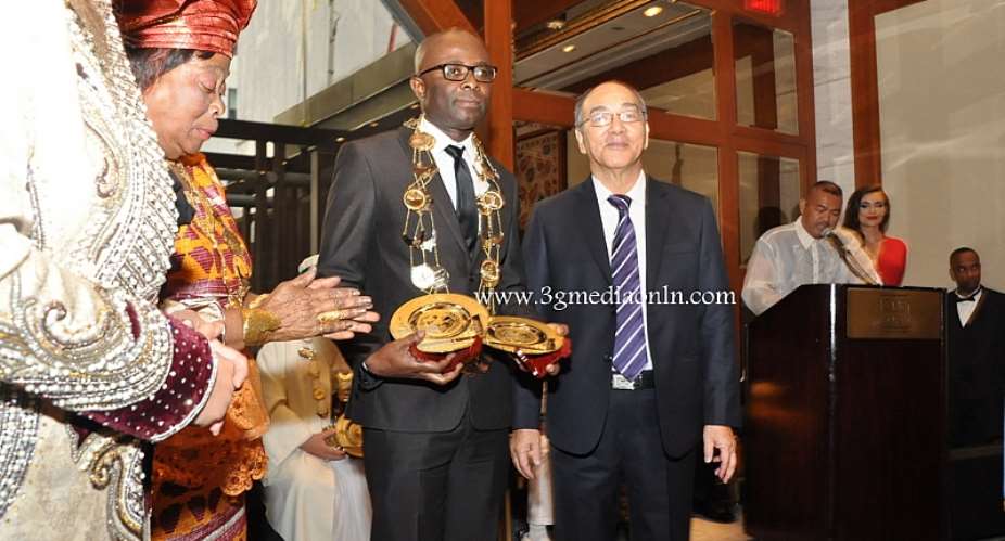 Spotlight - Dr. Despite and Dr. Ofori Sarpong Honored with Men ofGhana Award at the United Nations