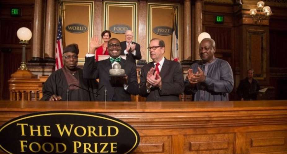 Mahama Receives Commendation As Ex-Nigerian Minister Wins World Food Prize