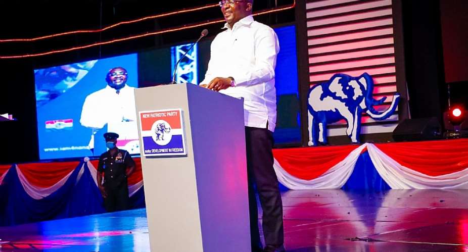 A Choice for NPP is 1 Step Forward; A Choice for NDC is 2 Steps Backward - VP Bawumia