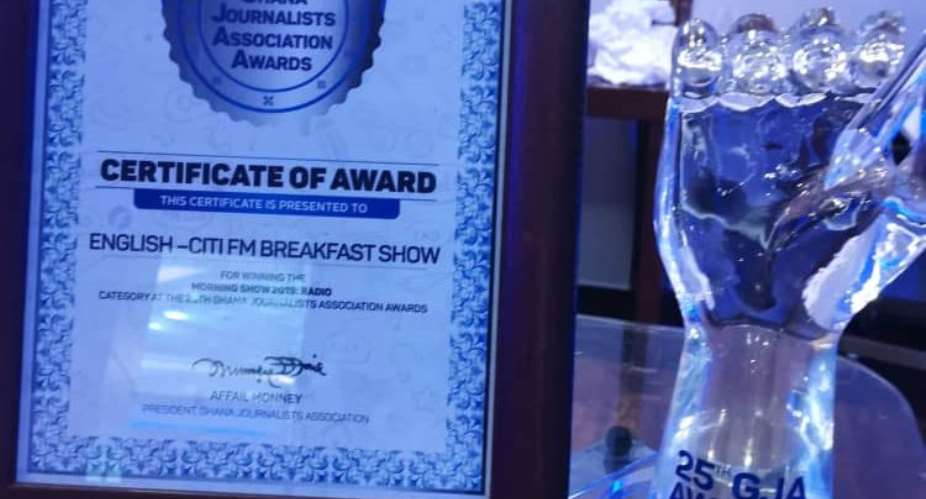 Citi Breakfast Show Wins Best English Morning Show The Fourth Time