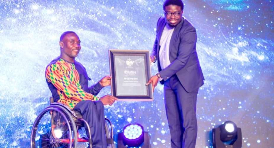 Raphael Botsyo Nkegbe gets Emy Africa Award