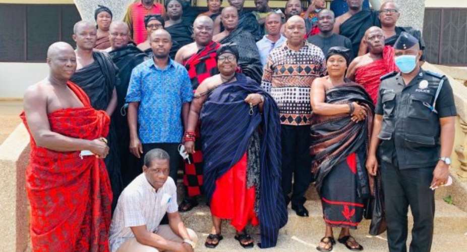 Sunyani chiefs laud Akufo-Addo for Sunyani town roads project