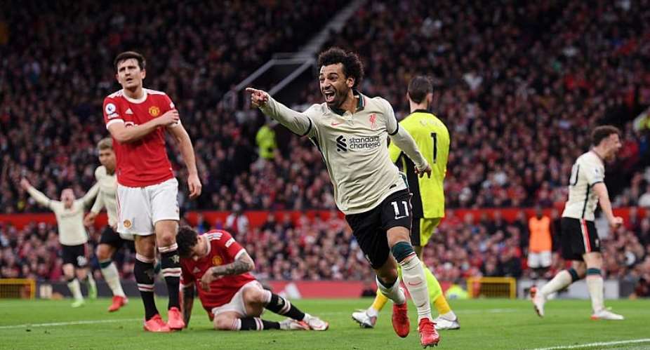African players in Europe: Salah's historic Old Trafford hat-trick