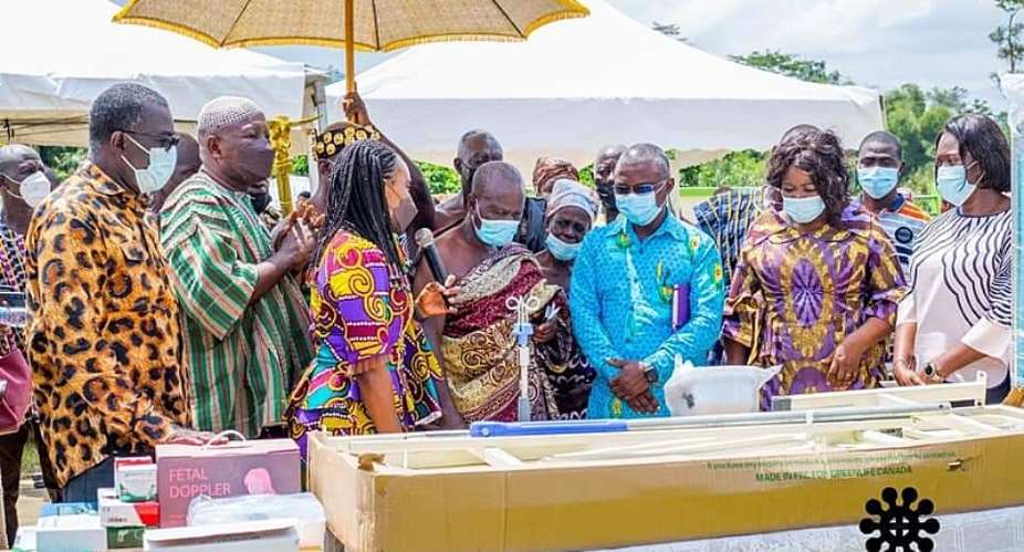 Atiwa East: MP donates medical equipment to two health facilities