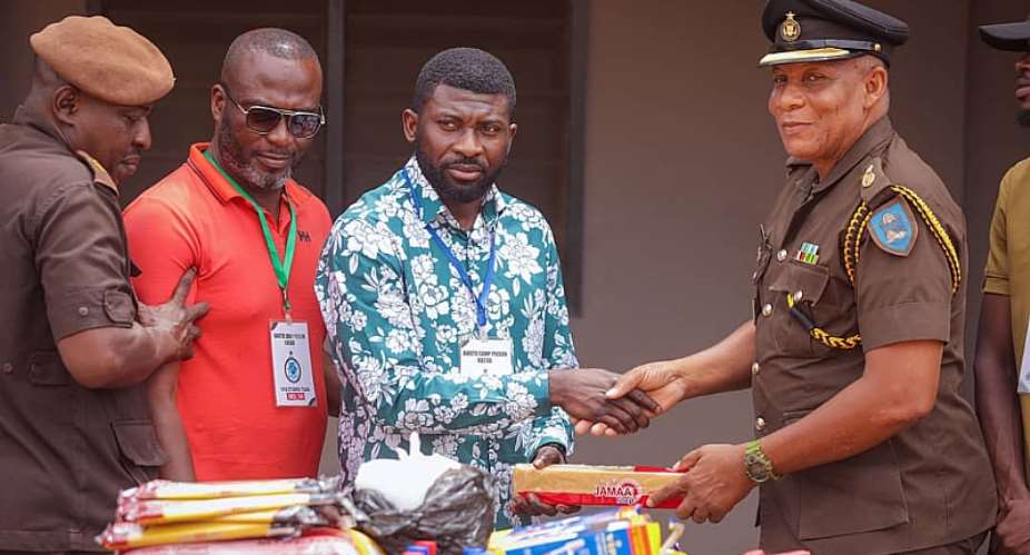 Ambassador Dr. Evans Oppong Ministries donates to Kasoa Awutu Camp Prison