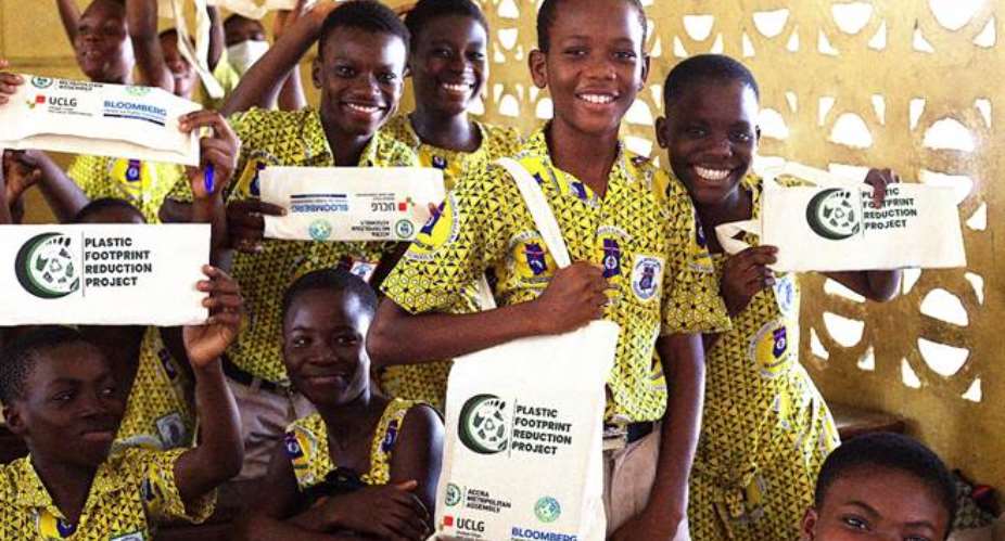 Accra Schools join fight against plastic waste with reusable solutions