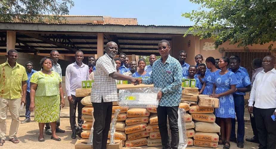 Tema East MP supports Tematech with infrastructure materials