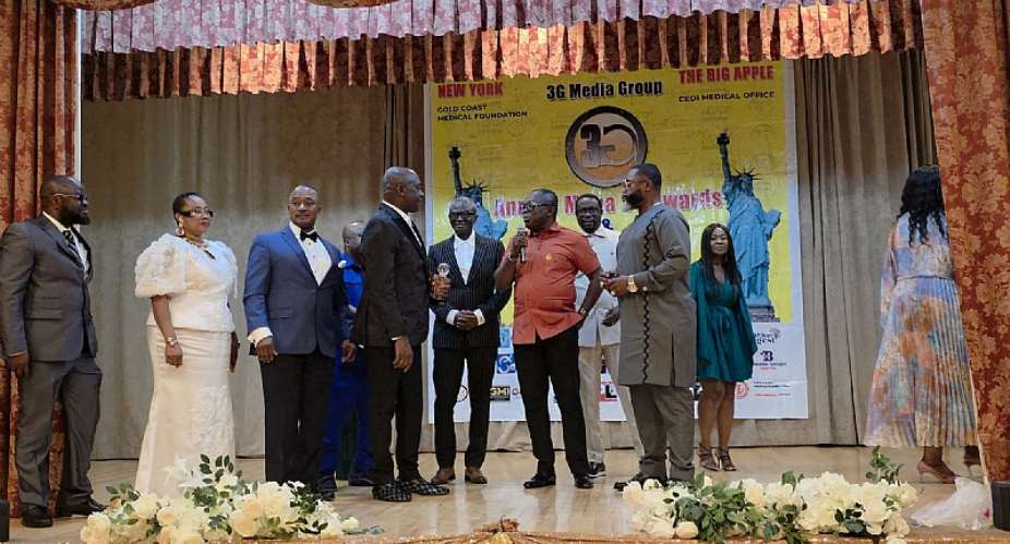 The Base Movementfounder Oti Bonsu honoured at 3G Media Awards in New York